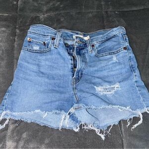 Levi's Blue Jean Shorts for Women